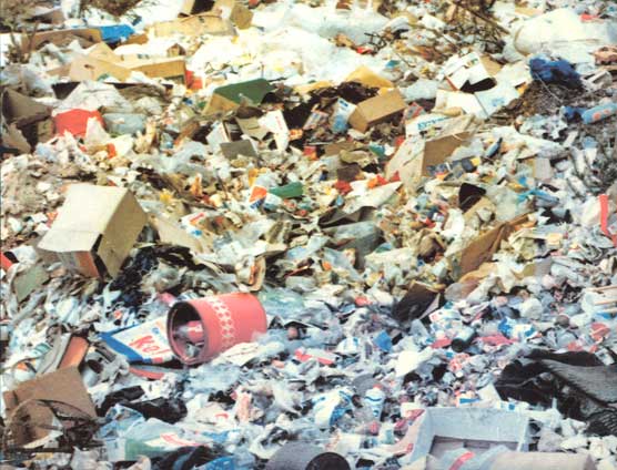 Tdrna odpad ilustran foto